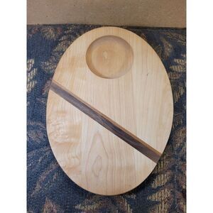 Custom 12.5 x 9 Inch Oval Cutting Board